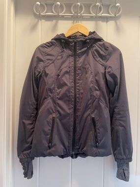 lululemon athletica Hooded Utility Jacket in Gray